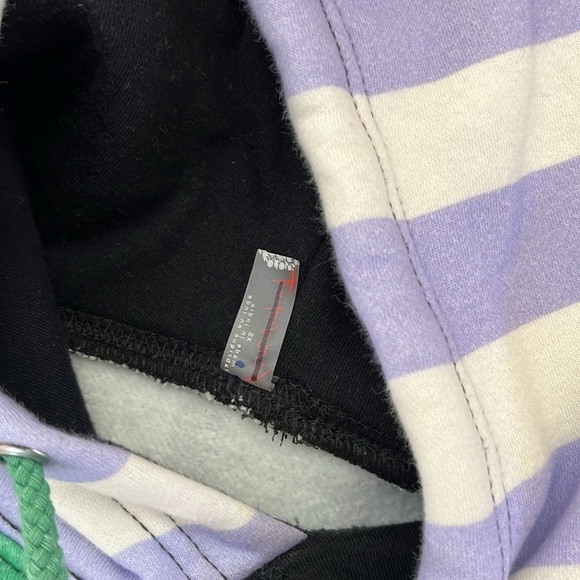 Free People Sprint To The Finish Printed Hoodie Size XS NWT - Picture 10 of 15